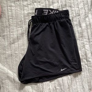 XL black Nike shorts